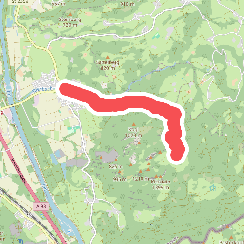 SalzAlpenZugweg Nußdorf/Daffnerwald-Almen