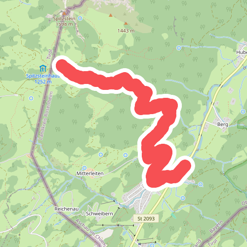 Wanderweg 213 - Spitzstein