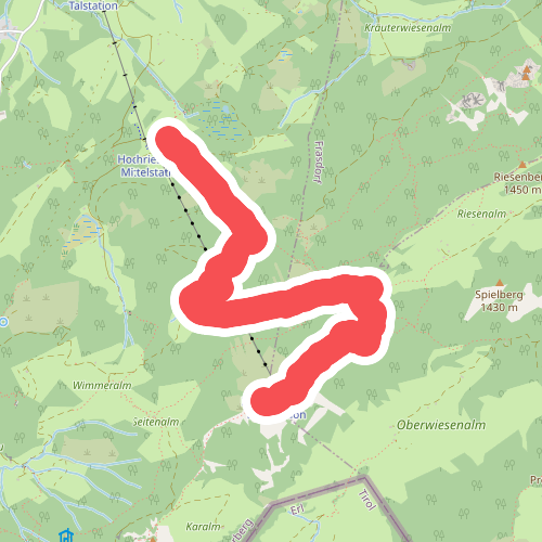 Wanderweg 216b - Hochries