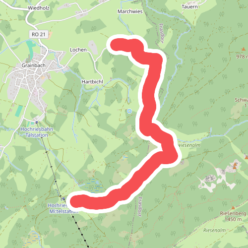 Grainbach - Kreuterwiese - Mittelstation