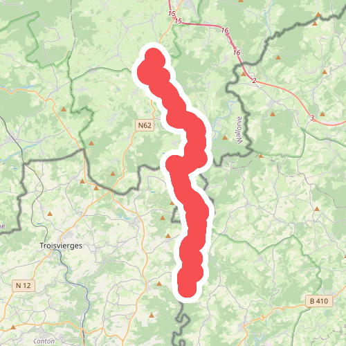 Grüfflingen - Tintesmühle · GR5 etappe 23