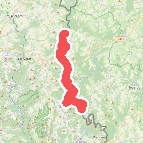 Tintesmühle - Stolzembourg · GR5 etappe 24