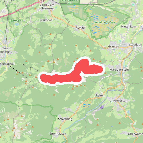 Wanderweg 205 - Marquartstein