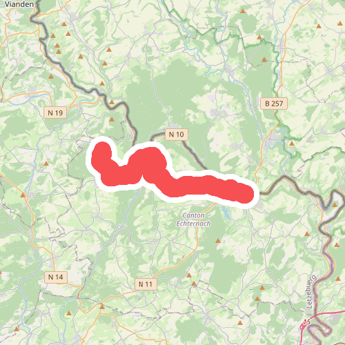 Beaufort - Echternach · GR5 etappe 27