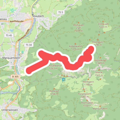 Wanderweg 231 - Achental