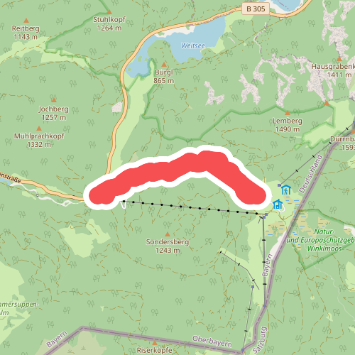 P Seegatterl zur Winklmoos - Alm