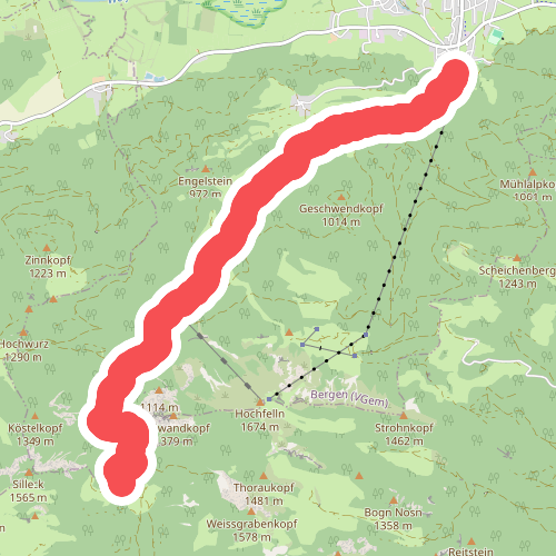 Wanderweg 10 - Bergen