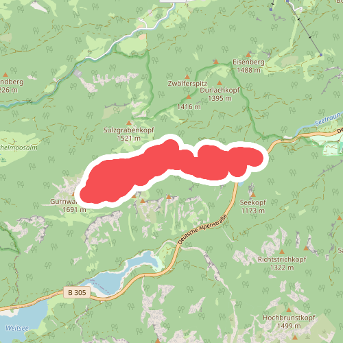Wanderweg 46 - Hörndlwandsteig