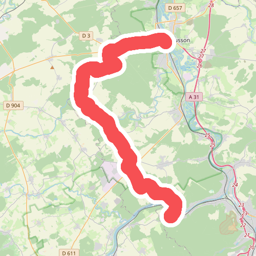 Pont-à-Mousson - Liverdun · GR5 etappe 37