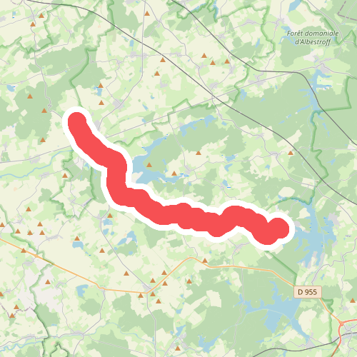 Val-de-Bride - Rhodes · GR5 etappe 41