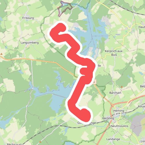 Rhodes - Gondrexange · GR5 etappe 42