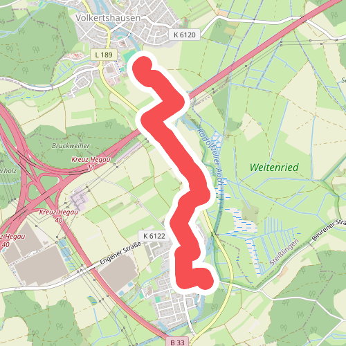 Aachbrücke - Beuren a. d. Aach Kirche