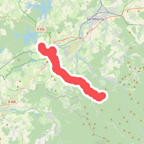 Gondrexange - Saint-Quirin · GR5 etappe 43
