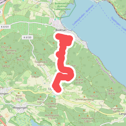 Bodensee-Rundwanderweg - Alternative Bodanrück