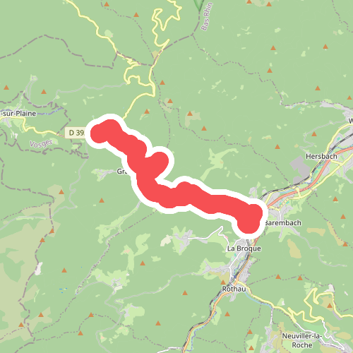 Col du Donon - Schirmeck · GR5 etappe 45