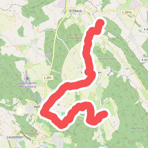 Heiligenberg - Oberboshasel HW7