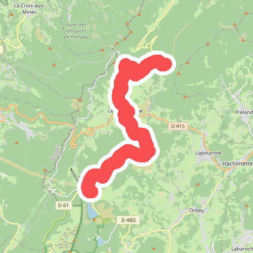 Faurupt - Lac Blanc · GR5 etappe 51