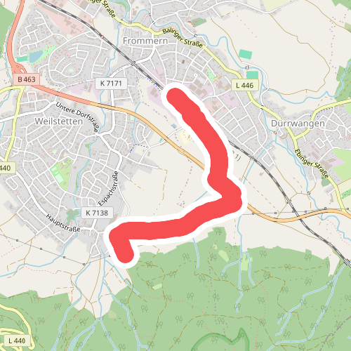 Lochenstein-Hörnle-Rundweg - Zugangsweg