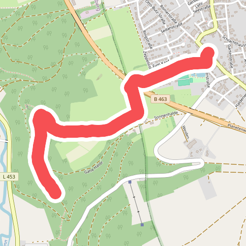 Querweg - Winterlingen - Weg Nr. 1 - Winterlingen - Sonnenhalde - bis Schmeientalweg