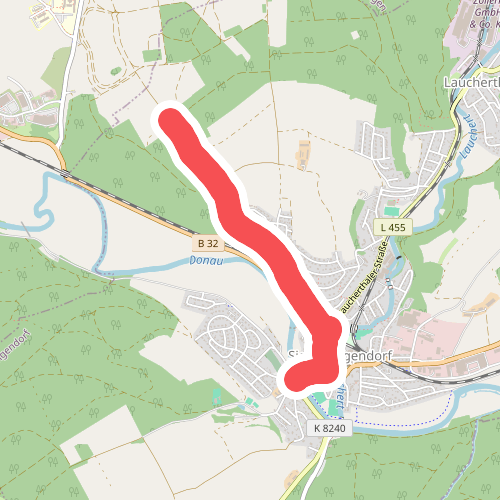 blaue Raute Sigmaringen - Sigmaringendorf