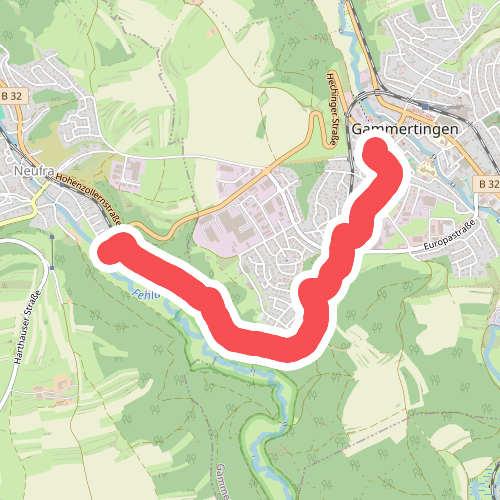 gelbe Raute Neufra - Gammertingen