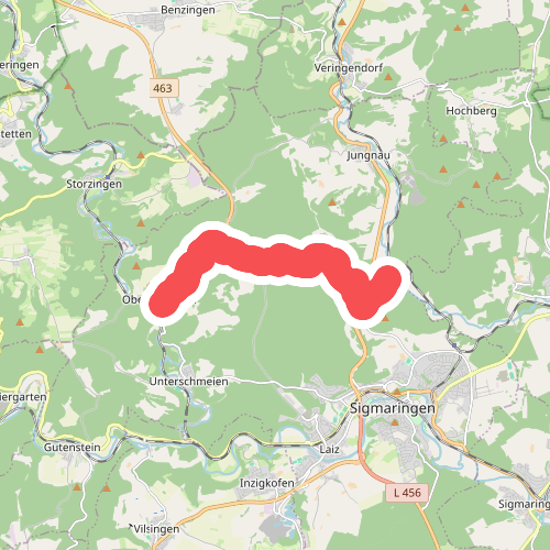 rote Gabel Oberschmeien - Nollhof B463/B32