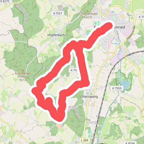 Bad Schussenried: Wanderweg 1