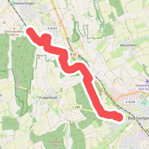 blaue Raute Herbertingen - Bad Saulgau