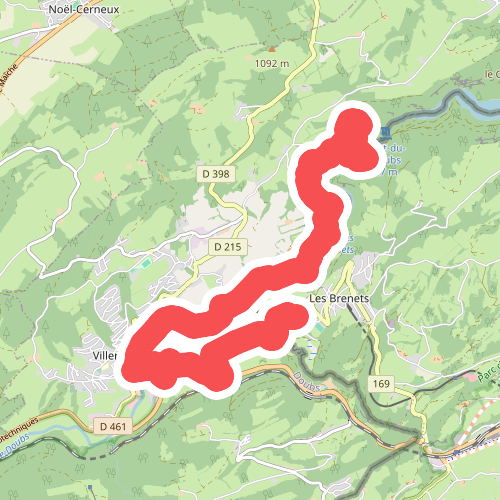 Walk around Lac des Brenets / Lac... · GR5 etappe 63