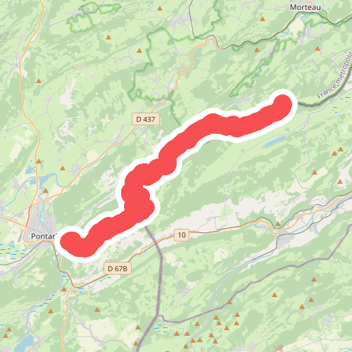 Cabane du Mont Châteleu - Pontarl... · GR5 etappe 65