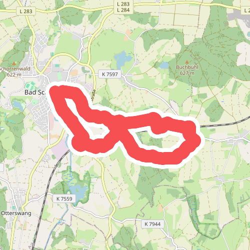 Bad Schussenried: Wanderweg 3