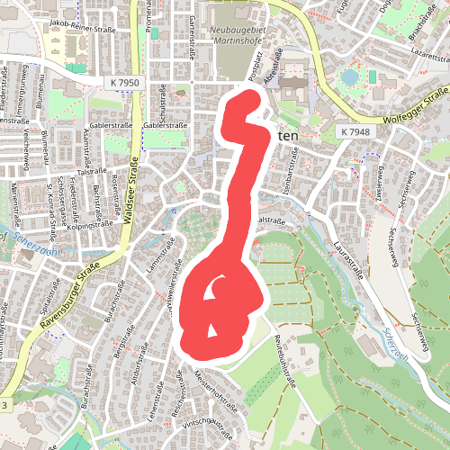 Spazierweg Kreuzbergweiher