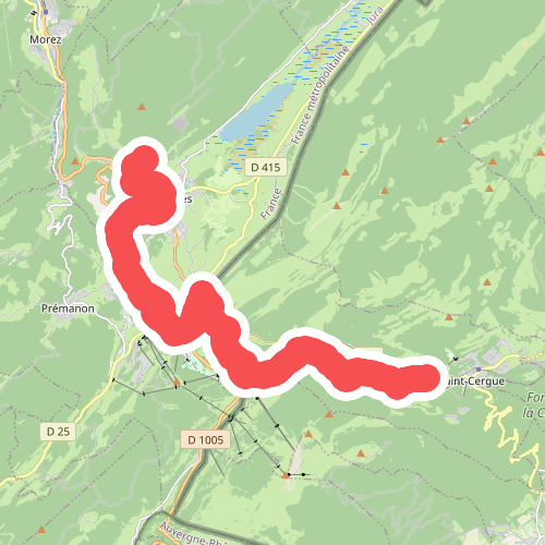 Les Rousses - Saint-Cergue · GR5 etappe 70