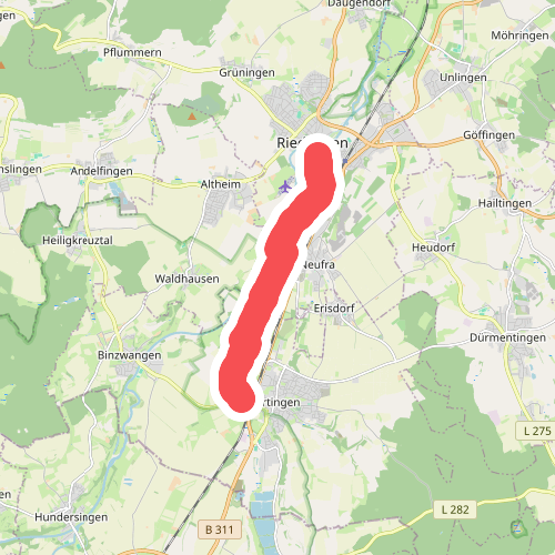 blaue Raute Riedlingen-Ertingen