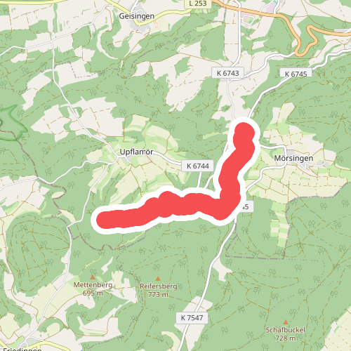 rote Gabel Heuneburg-Zwiefalten
