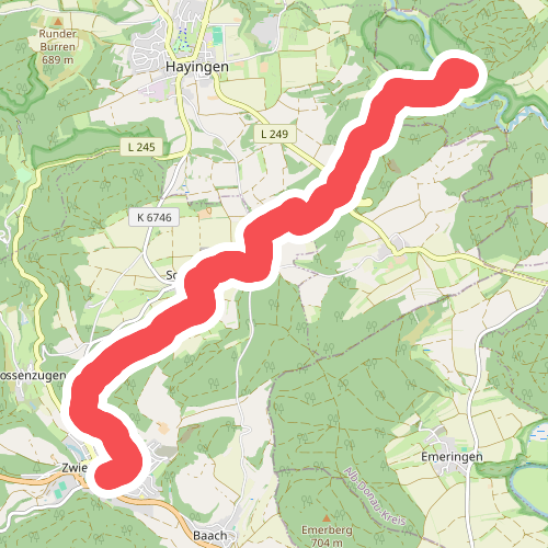 rote Gabel Zwiefalten - Lautertal