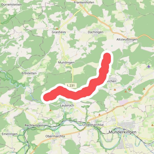 Unterwilzingen - Schloss Mochental - Altsteußlingen