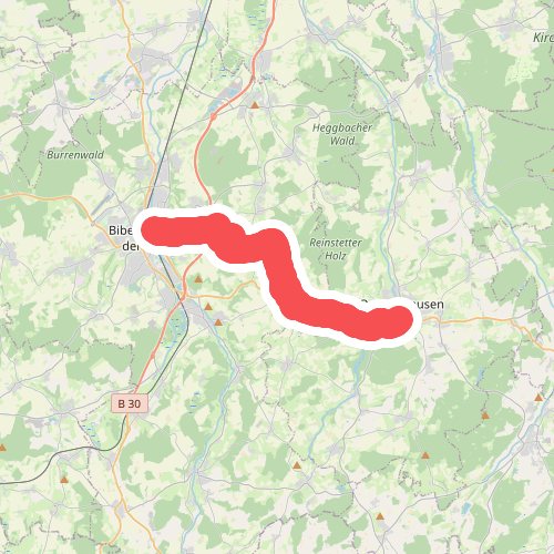 rotes Plus Biberach - Ochsenhausen