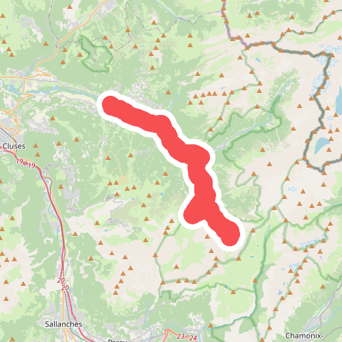 Verchaix - Lac d'Anterne · GR5 etappe 78