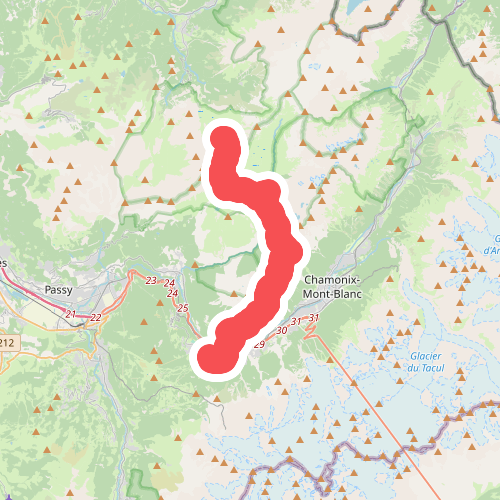 Lac d'Anterne - Les Houches · GR5 etappe 79