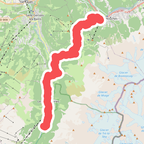 Les Houches - Les Contamines-Mont... · GR5 etappe 80