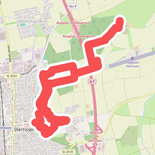 Illertisser Bienenweg, lange Strecke