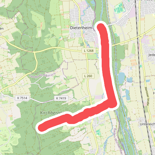 Rauhghau - Unterbalzheim - Illerdamm