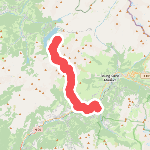 Les Sauces - Landry · GR5 etappe 82