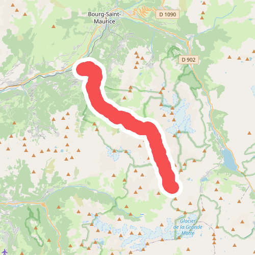 Landry - Refuge du Col du Palet · GR5 etappe 83