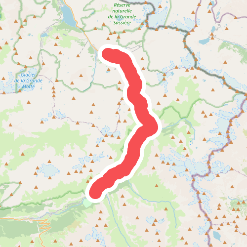 Val d'Isere - Bessans · GR5 etappe 85