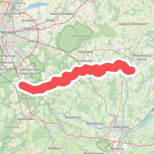Würmsee-Inntal-Weitwanderweg (weiß auf gelb)