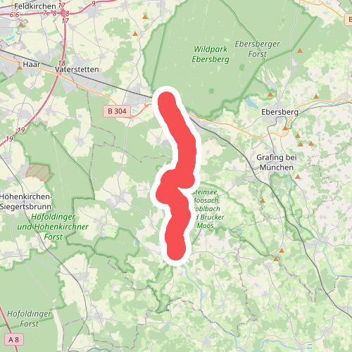 Würmsee-Inntal-Weitwanderweg (weiß auf rot)