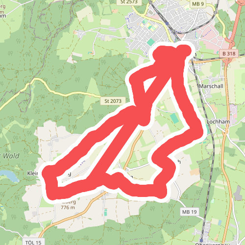 Geo-Lehrpfad Holzkirchen, Südroute