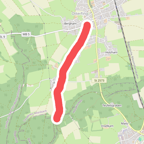 Wanderweg 552a - Otterfing